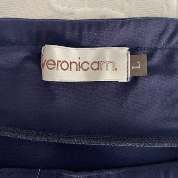 Veronicam Long Blue Maxi Stretchy Flowy Skirt Size Large - Picture 6 of 6
